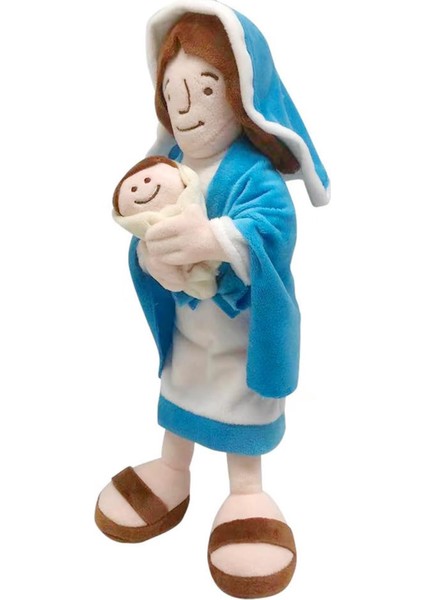Isa Peluş Bebek Arkadaşım Hıristiyan Oyuncaklar Anne Meryem Tutan Bebek Dolması Isa Hediye 13 Inç Mesih Dini Kurtarıcı Şekil Oyuncaklar Erkekler Kızlar Için Noel Süsleri (Yurt Dışından) fırsatları