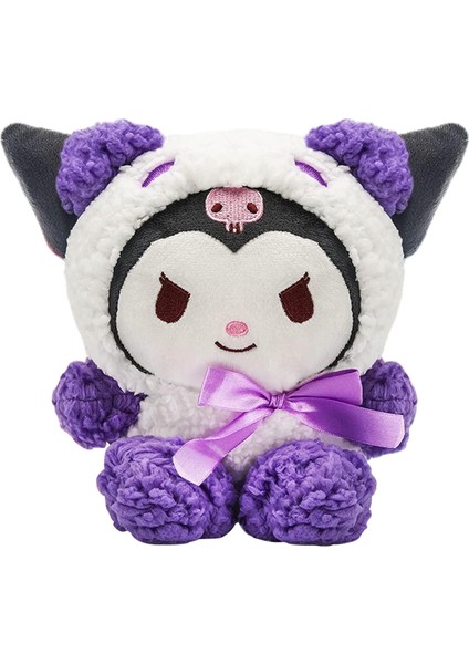 Kawaii Peluş Oyuncaklar, 10 Inç Sevimli Kuromi Peluş, Kuromi Peluş Bebekler, Kuromi Doldurulmuş Hayvanlar Peluş Şekil Oyuncak, Kız Çocuk Hayranları Için Hediyeler (Mor) (Yurt Dışından)