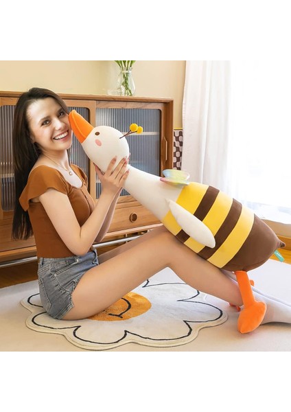 Arı Kaz Oyuncak Bebekler Kawaii Bal Arısı Ördek Sarılma Yastık, Sevimli Doldurulmuş Hayvanlar Yumuşak Peluşlar, Kadınlar, Kızlar ve Erkekler Için Hediyeler Için Komik (25.5in) (Yurt Dışından) fiyatları