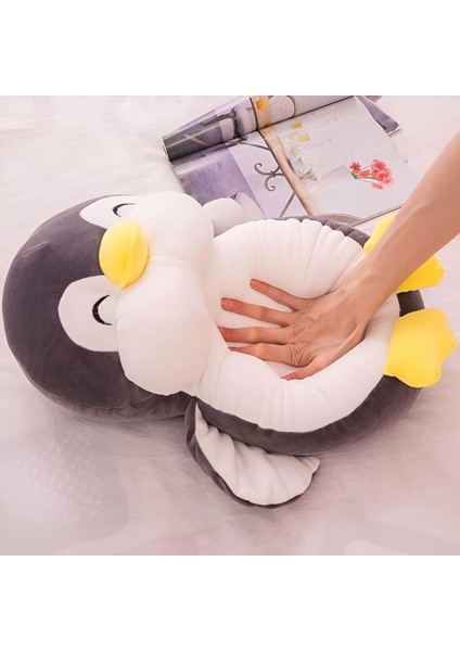Peluşlar Penguen Dolması Hayvan Oyuncaklar, Yumuşak Penguen Şeyler Peluş Bebek Hediye Çocuklar Için Kız Erkek Kız Arkadaşı Sevgililer Günü Hediyeleri Atmak Yastık (Gri, 11.8IN/30CM) (Yurt Dışından) modelleri