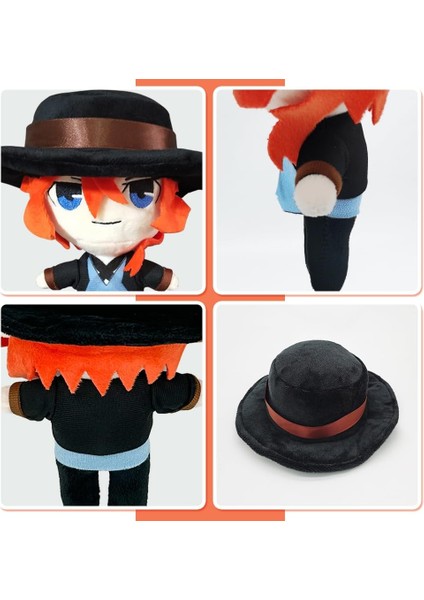 Chuuya Nakahara Peluş Oyuncaklar Anime Dolması Hayvan Peluş Karikatür Bsd Peluş 7.8 Inç Cadılar Bayramı Doğum Günü (Yurt Dışından) fırsatları