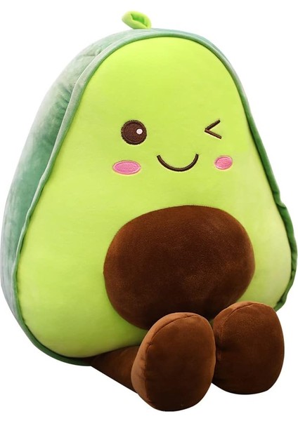 Avokado Yastık Peluş Oyuncak Sevimli Yaratıcı Meyve Bez Bebek Yastık Erkekler ve Kadınlar Hediye (Avokado, Büyük (23.2")) (Yurt Dışından)