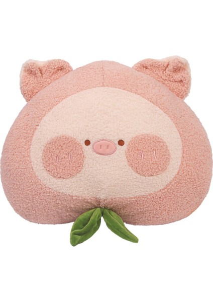 16IN Yumuşak Domuz Anime Peluş Yastık Sevimli Şeftali Domuzcuk Dolması Hayvan Peluş Oyuncak Kawaii Plushies Odası Dekor Çocuklar Erkekler Kızlar Için Noel Doğum Günü Hediyeleri (Yurt Dışından)