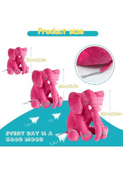Fil Dolması Hayvan Peluş, 11.8in Sevimli Yumuşak Kırmızı Sarılma Fil Peluşlar Yastık Oyuncaklar Bebek Kawaii Doğum Günü Hediyesi Yetişkinler Için Çocuk Erkek Kız (Yurt Dışından) fırsatları