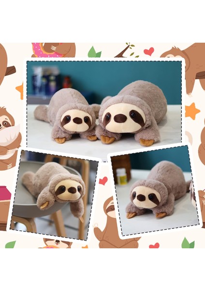 Ağırlıklı Tembellik Doldurulmuş Hayvanlar - Kaygı Tembelliği Için Ağırlıklı Doldurulmuş Hayvanlar, Ağırlıklı Peluş Hayvanlar Bebek Için Tembellik Peluş - Kız Arkadaşı Için Peluş Hediye (Yurt Dışından) fırsatları