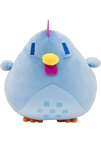 Stardew Peluş Oyuncak Vadi Bebek Tavuk Figürü Apple Juni Peluş Mo Bitkiler Doldurulmuş Hayvan Yeşil Yumuşak Peluş Yastık, Aileniz Için En Iyi Hediye 10" (Mavi) (Yurt Dışından)
