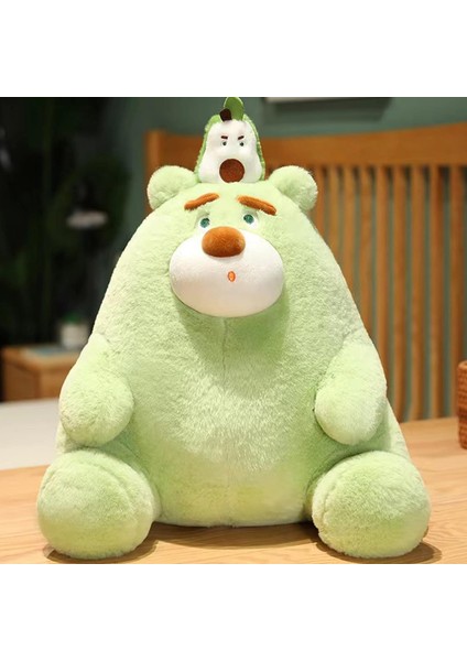 15 "yeşil Ayı Doldurulmuş Hayvan Yastık, Çocuklar ve Yetişkinler Için Ağırlıklı Ayı Peluş Oyuncak Yumuşak Şeyler Ayı - Sarılma Için Mükemmel Sıcak Hediyeler, Yatma Zamanı Arkadaşı (Yurt Dışından)