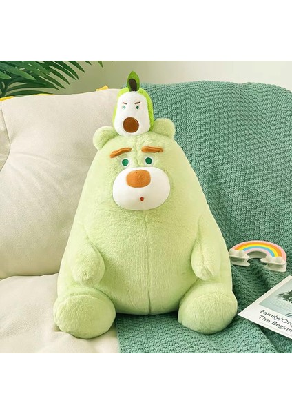 15 "yeşil Ayı Doldurulmuş Hayvan Yastık, Çocuklar ve Yetişkinler Için Ağırlıklı Ayı Peluş Oyuncak Yumuşak Şeyler Ayı - Sarılma Için Mükemmel Sıcak Hediyeler, Yatma Zamanı Arkadaşı (Yurt Dışından) fırsatları