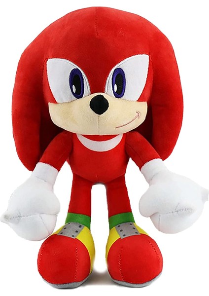 Kırmızı Sonic Knuckles Peluş Oyuncak - 12'' Süper Yumuşak Doldurulmuş Hayvan - Otantik Tasarım - Sonic Hayranları Için Mükemmel -Kız ve Erkek Çocuklar Için Hediye- 12'' (Kırmızı) (Yurt Dışından)