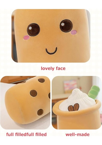 Boba Peluş 16 Inç Kawaii Peluş Kabarcık Çay Doldurulmuş Oyuncaklar Sevimli Squishy Yastık Karikatür Süt Çay Bardağı Yumuşak Doldurulmuş Oyuncak Hediye Kız Erkek Çocuklar Için (Yurt Dışından) indirimleri