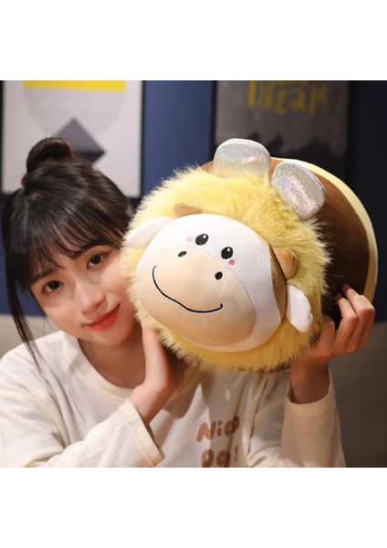 Bulanık Arı Peluş Yastık Dolması Hayvan, Sarı Inek Balarısı Peluş Bebek Yastık, Dolması Boğa Arı Yastık, Çocuklar Için Yumuşak Anime Yastık Oyuncak Hediyeler 14IN (Yurt Dışından) modelleri