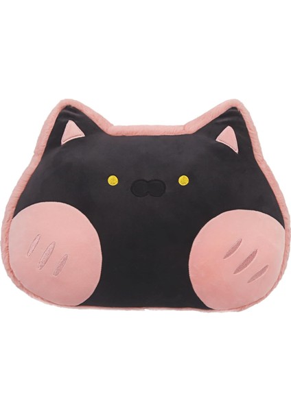 16IN Yumuşak Kedi Anime Peluş Yastık Sevimli Siyah Kitty Dolması Hayvan Peluş Oyuncak Kawaii Peluşlar Odası Dekor Çocuklar Erkekler Kızlar Için Noel Doğum Günü Hediyeleri (Yurt Dışından) fiyatları