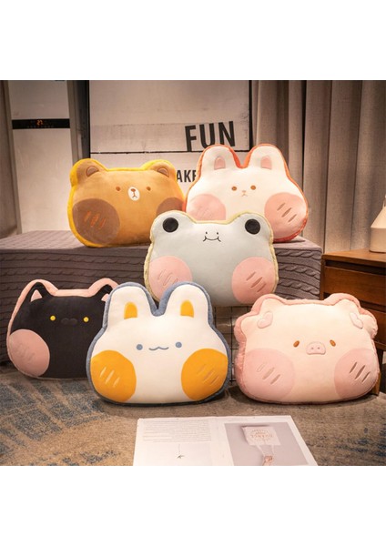 16IN Yumuşak Kedi Anime Peluş Yastık Sevimli Siyah Kitty Dolması Hayvan Peluş Oyuncak Kawaii Peluşlar Odası Dekor Çocuklar Erkekler Kızlar Için Noel Doğum Günü Hediyeleri (Yurt Dışından) fırsatları