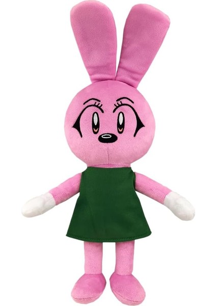 Riggy Peluş Oyuncak, 9.8in Riggy Tavşan Maymun Peluş, Sevimli Doldurulmuş Hayvanlar Oyuncak Oyun Hayranları Için Doğum Günü Hediyesi (Yurt Dışından)