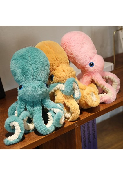 Ahtapot Doldurulmuş Hayvanlar Ahtapot Peluş Bebek Oyuncakları Ahtapot Doldurulmuş Oyuncaklar Çocuklara ve Aşıklara Hediye Doğum Günü, Noel, Sevgililer Günü (25,6 Inç Yeşil) (Yurt Dışından) modelleri