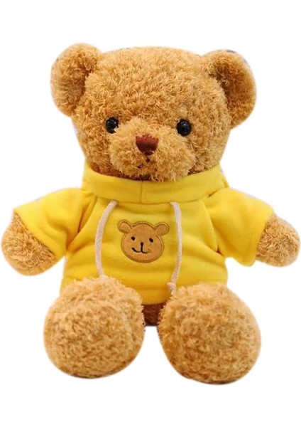 Sevimli Teddy Bear Peluş Doldurulmuş Hayvan, Kahve Kapşonlu Teddy Bear, Çocuklar Için Hediyeler (19.6 "sarı) (Yurt Dışından)
