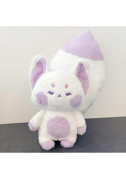 Kawaii Tilki Doldurulmuş Hayvanlar Peluş Yastık, Büyük Kuyruklu Tilki Peluş Oyuncaklar, Çocuk Kız Kız Arkadaşı Için Sevimli Yumuşak Peluşlar Doğum Günü (Mor, 23 Inç) (Yurt Dışından) fiyatları