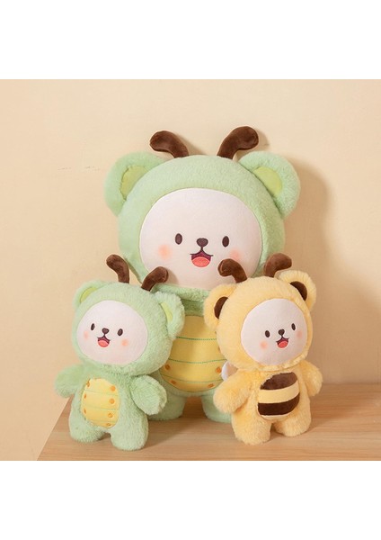 Yeşil Tırtıl Peluş Yastık Oyuncak Sevimli Solucan Peluş Böcek Doldurulmuş Hayvan Çocuklar Için Hediye 9" (Yurt Dışından)