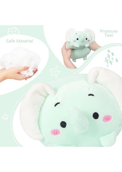 8 Inç Sevimli Fil Squishy Peluş Sarılma Yastık, Süper Yumuşak Karikatür Doldurulmuş Hayvan Oyuncak Yatak Için Hediyeler, Çocuklar Uyku Kawaii Yastık (Yurt Dışından) modelleri