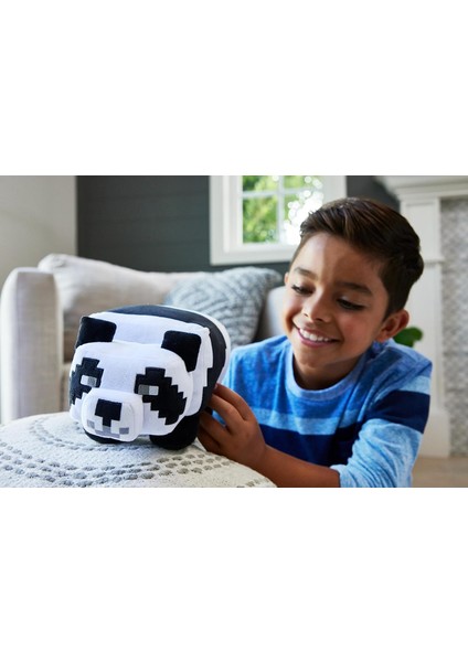 Minecraft Temel Panda Peluş, Video Oyunu Karakteri Yumuşak Bebek, 3 Yaş ve Üzeri Için Koleksiyonluk Oyuncak Hediyesi (Yurt Dışından)