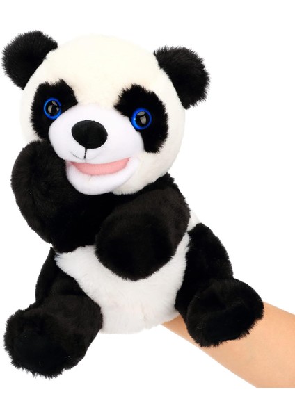 Panda El Kukla Peluş Hayvan Oyuncak Hareketli Ağız ile Rol Oynamak Için Hikaye Anlatımı Okul Öncesi Öğretim Çocuklar Için Doğum Günü Hediyeleri Erkek Kız 9'' (Yurt Dışından)