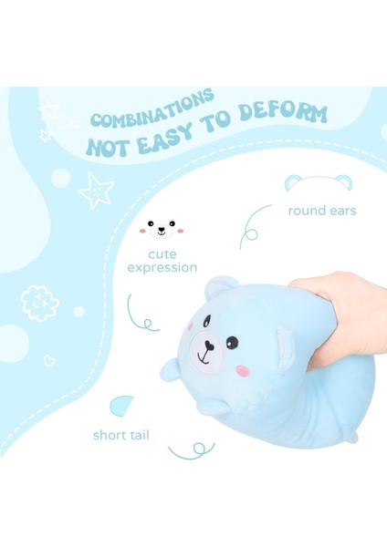 23.6 Inç Sevimli Ayı Peluş Doldurulmuş Hayvan Silindirik Vücut Yastık, Süper Yumuşak Karikatür Sarılma Oyuncak Yatak Için Hediyeler, Çocuklar Uyku Kawaii Yastık (Yurt Dışından) fırsatları