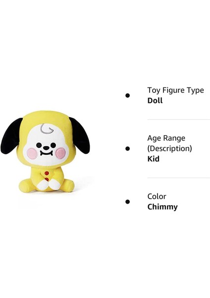 Yastık Bebek Peluş Küçük Peluş Kuklalar, Çocuklar Için Karikatür Yastık, Bebek Serisi Karakter Sevimli Küçük Peluş Doldurulmuş Hayvan Figürü Bebek (Chimmy,4,5 Inç) (Yurt Dışından) modelleri