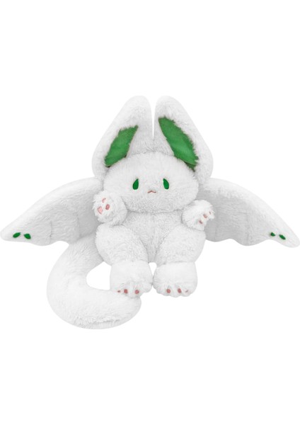 Sevimli Beyaz Yarasa Tavşan Peluş Yastık Kawaii Yarasa Tavşan Çocuklar Için Doldurulmuş Hayvan 16" (Yurt Dışından)