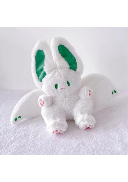Sevimli Beyaz Yarasa Tavşan Peluş Yastık Kawaii Yarasa Tavşan Çocuklar Için Doldurulmuş Hayvan 16" (Yurt Dışından) modelleri