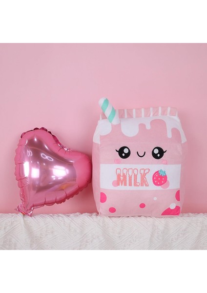 Sevimli Çilek Süt Peluş Yastık Meyve Doldurulmuş Hayvan Oyuncaklar Kawaii Peluş Karikatür Yumuşak Bebek Ev Sarılma Hediyeler Çocuklar Için Pembe 9.8 Inç (Yurt Dışından) fırsatları