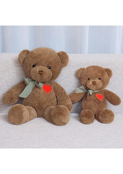 Paket Teddy Bear Kalpli Sevimli Ayılar Doldurulmuş Hayvan Peluş Oyuncaklar Kız Arkadaşı Erkek Arkadaşı Çocuk Için Hediyeler, 20 Inç ve 15 Inç, Kahverengi (Yurt Dışından)