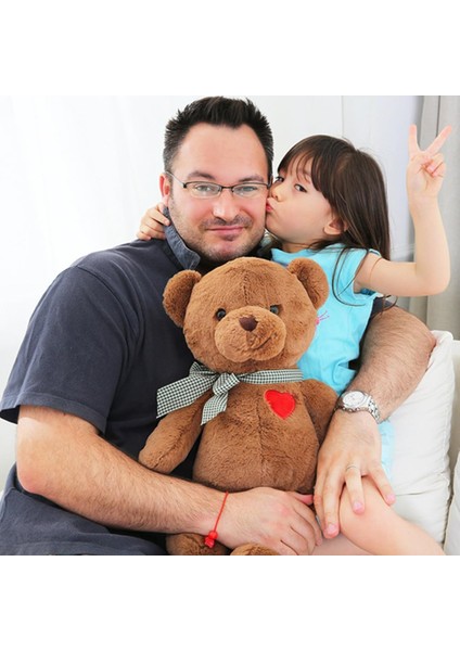 Paket Teddy Bear Kalpli Sevimli Ayılar Doldurulmuş Hayvan Peluş Oyuncaklar Kız Arkadaşı Erkek Arkadaşı Çocuk Için Hediyeler, 20 Inç ve 15 Inç, Kahverengi (Yurt Dışından)
