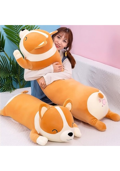 Shiba Inu Peluş Yastık Dolması Hayvan Köpek 47.2 Inç Sevimli Corgi Akita Yumuşak Peluş Oyuncak Kız Erkek Çocuklar Için Konfor Yastık Hediyeler (Turuncu, 120 Cm/47.2 Inç) (Yurt Dışından) fiyatları