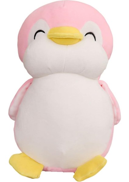 Penguen Peluş Yastık, Doğum Günü, Sevgililer Günü, Noel Için Yumuşak Penguen Doldurulmuş Hayvan Sarılma Yastık Oyuncak Hediyeler, 9,8 Inç, Pembe. (Yurt Dışından)