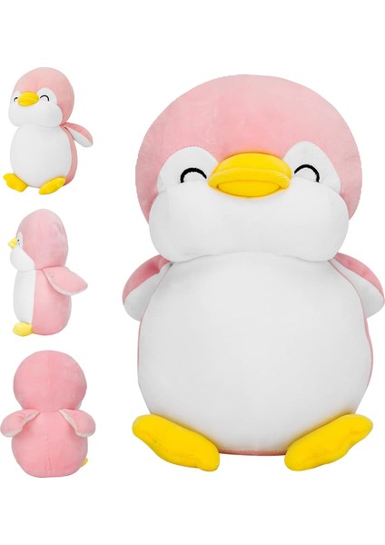 Penguen Peluş Yastık, Doğum Günü, Sevgililer Günü, Noel Için Yumuşak Penguen Doldurulmuş Hayvan Sarılma Yastık Oyuncak Hediyeler, 9,8 Inç, Pembe. (Yurt Dışından) fiyatları