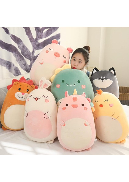 17.7in Yumuşak Domuz Anime Peluş Yastık Sevimli Dolması Hayvan Peluş Oyuncak Kawaii Peluşlar Odası Dekor Noel Süslemeleri Hediyeler Kadınlar Için Çocuk Doğum Günü (Yurt Dışından) modelleri