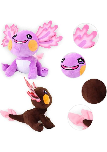 Axolotl Peluş Axolotl Doldurulmuş Hayvan Peluş Oyuncak 11.8 ", Çocuklar ve Hayranlar Için Güzel Karikatür Yumuşak Peluş Bebek Hediyeleri (Yeşil) (Yurt Dışından) modelleri
