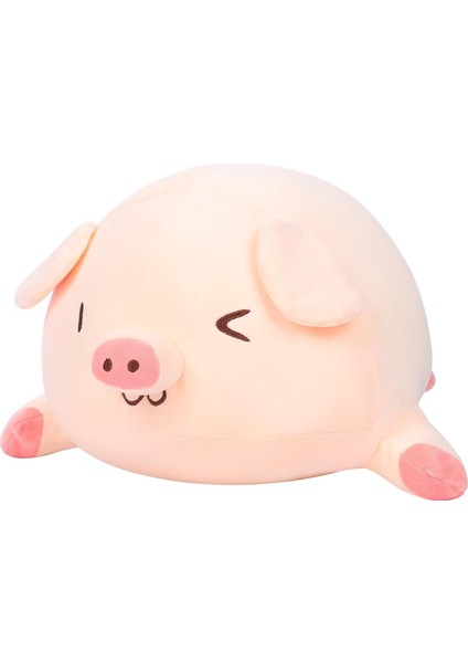 Domuz Peluş Oyuncak Dolması Domuz Sarılma Yastık Peluşlar Domuz Doldurulmuş Hayvan Göz Kırpma 19.6" (Yurt Dışından)