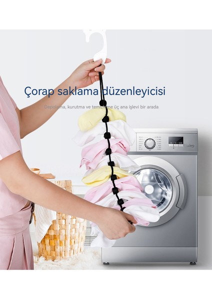 Evde Açık Havada Çorap Saklama ve Kurutma Cihazı (Yurt Dışından) fırsatları