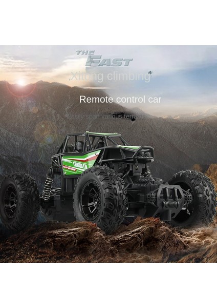 Alaşım Tırmanma Dağ Canavarı 4WD Uzaktan Kumandalı Araba Oyuncak Modeli 1:16 Off-Road Araç Kaya Tırmanma Araba Uzaktan Kumandalı Çocuk Için (Yurt Dışından)