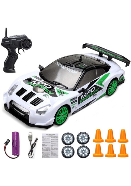 2.4g Drift Rc Araba 4WD Rc Drift Araba Oyuncak Uzaktan Kumanda Gtr Modeli AE86 Araç Araba Rc Araba Yarışı Oyuncak Çocuklar Için Noel Hediyeleri (Yurt Dışından)