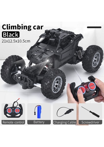 Çocuk Off-Road Araba Oyuncak Uzaktan Kumanda Araba Anti-Çarpışma Şarj Suv Tırmanma Araba Büyük Oyuncak Araba Modeli Takım Elbise Çocuk Hediye (Yurt Dışından)