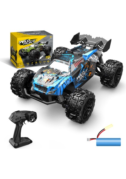 Rc Arabalar 1:20 25 Km/saat 2.4g Yüksek Hızlı Sürücü Off-Road Araç Patlamaya Dayanıklı Pvc Kabuk Tpr Lastikler Simüle Drift Araba Erkek Için Hediyeler (Yurt Dışından)