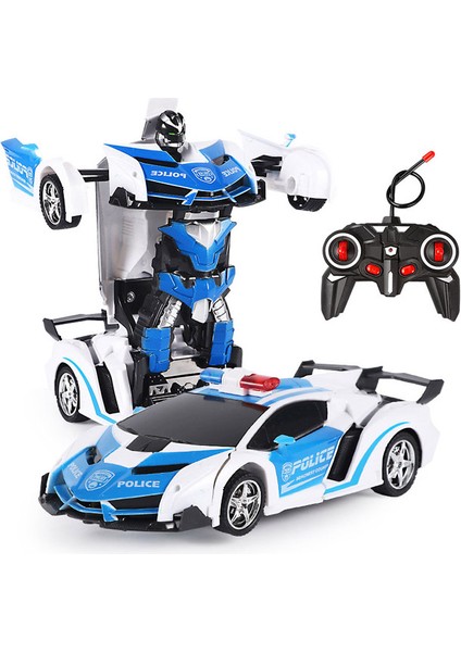 Elektrikli Rc Araba 2 In 1 Dönüşüm Robotlar Spor Araç Modeli Robotlar Erkek Oyuncakları Uzaktan Serin Rc Deformasyon Arabalar Çocuk Oyuncak Hediyeler (Yurt Dışından)