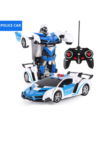 Uzaktan Kumanda Rc Araba Dönüşüm Robotlar Spor Araç Modeli Uzaktan 2 In 1 Deformasyon Araba Erkekler Için Noel Hediyeleri (Yurt Dışından)