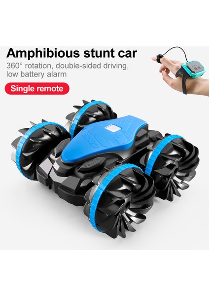 2.4g Amfibi Dublör Uzaktan Kumanda Araç Çift Taraflı Haddeleme Sürüş Yeni Teknoloji Rc Araç Çocuk Elektrikli Oyuncaklar (Yurt Dışından)