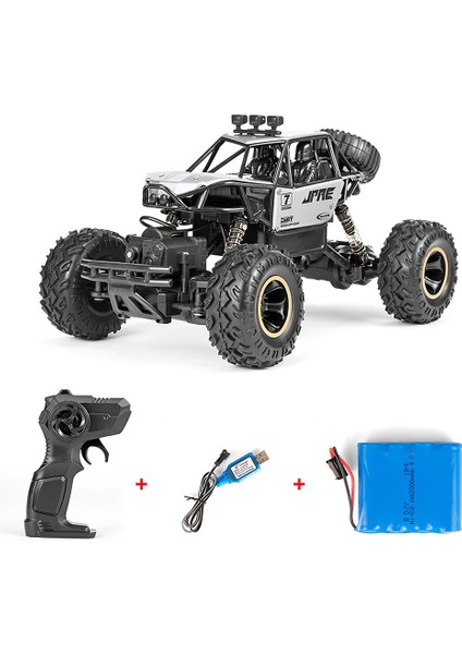 1/16 4WD Rc Araba Alaşım Off-Road Buggy 2.4 Ghz 15 Km/saat Yüksek Hızlı Tırmanma Araba Rtr Kontrol Kamyonlar Boys Oyuncaklar Çocuklar Için (Yurt Dışından)