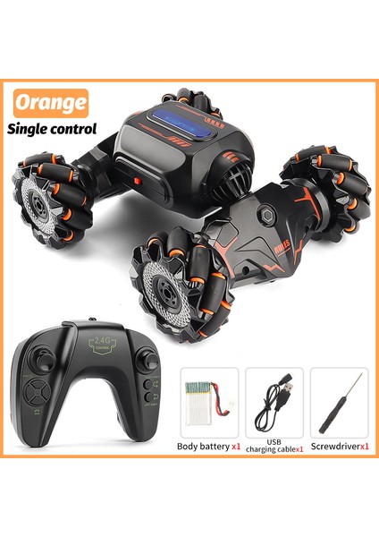 4WD Rc Dublör Araba 2.4g Uzaktan Kumanda Arabalar Radyo Kontrollü Yarış Izle Kontrol Rotasyon Büküm Dans Oyuncakları Boys Için Çocuk Hediye (Yurt Dışından)