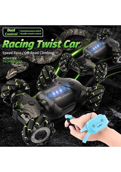 4WD Rc Dublör Araba 2.4g Uzaktan Kumanda Arabalar Radyo Kontrollü Yarış Izle Kontrol Rotasyon Büküm Dans Oyuncakları Boys Için Çocuk Hediye (Yurt Dışından) fiyatları