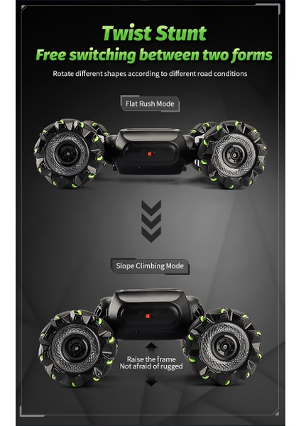 4WD Rc Dublör Araba 2.4g Uzaktan Kumanda Arabalar Radyo Kontrollü Yarış Izle Kontrol Rotasyon Büküm Dans Oyuncakları Boys Için Çocuk Hediye (Yurt Dışından) modelleri